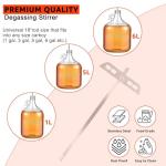 18” Stainless Steel Wine Degasser for Drill