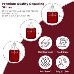 16.5” Stainless Steel Wine and Beer Degassing Stirrer