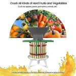Fruit Wine Press and Crusher for Apples, Grapes, Berries