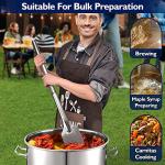 36-Inch Stainless Steel Mixing Paddle with Removable Handle