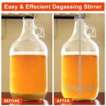 18” Stainless Steel Wine Degasser for Drill