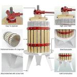 Manual Fruit Wine Press and Crusher for Home Use