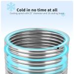 BACOENG 50ft Stainless Steel Wort Chiller