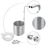 BACOENG 50ft Stainless Steel Wort Chiller