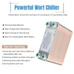 Stainless Steel Wort Chiller for Home Brewing