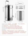 VEVOR 16 Gal All-in-One Beer Brewing Kit