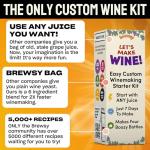 Brewsy Wine Making Starter Kit - Choose Juice