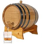 3L Oak Aging Barrel with Stand and Spigot