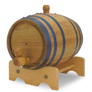 1L Premium Oak Barrel for Aging Whiskey & Rum