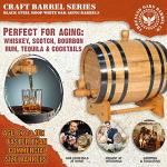 3L Oak Aging Barrel with Stand and Spigot