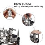 Stainless Steel Ball Lock Keg Connector Tool