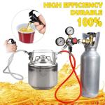 LUCKEG Dual Gauge CO2 Regulator for Home Brewing