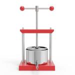 Stainless Steel Wine and Fruit Press 0.53 Gallon