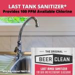 Beer Clean Last Rinse Glass Sanitizer Powder Pack