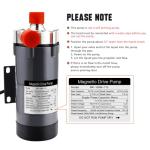 Ferroday Stainless Magnetic Brewing Pump for Homebrew