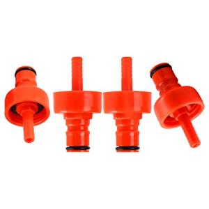 MRbrew 4-Pack Carbonation Caps for Home Brewing