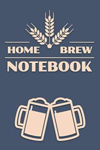 Home Brew Notebook for Beer Recipes and Logs