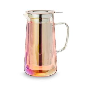 Pinky Up Annika Iridescent Glass Teapot 33oz