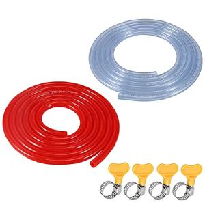 CO2 Beer Gas Line Hose with Clamp for Kegerators