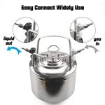 Ball Lock Keg Connector with Swivel Nuts