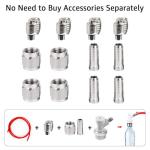 MRbrew Ball Lock Disconnect Set with Hose Clamps