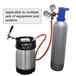 Ball Lock Keg Connector with Swivel Nuts