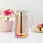 Pinky Up Annika Iridescent Glass Teapot 33oz