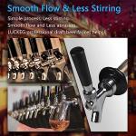 2.5" Brass Beer Faucet Shank for Homebrewing