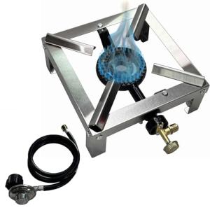 High Power Propane Burner with Hose for Brewing