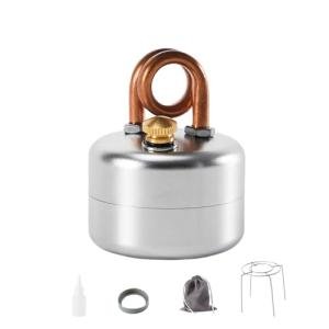 Gexdes Portable Alcohol Stove for Camping and Brewing