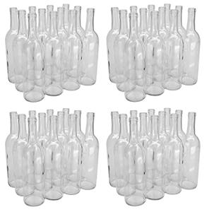 750ml Bordeaux Wine Bottles - 48 Pack