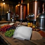 White Nylon Straining Bags for Homebrewing (5 Pack)