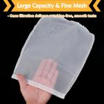 4-Pack 10"x12" Reusable Nut Milk Bags