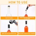 750ml Wine Bottles with T-Corks & Funnel Set