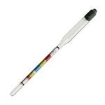 28cm Clear Glass Triple Scale Hydrometer for Home Brewing