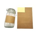 120 Count Kraft Beer Bottle Labels 4x3 in
