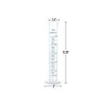 HOBBYIN 250 ML Hydrometer Test Jar for Homebrew