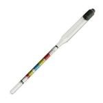 28cm Clear Glass Triple Scale Hydrometer for Home Brewing