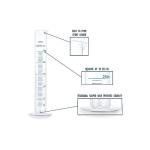 HOBBYIN 250 ML Hydrometer Test Jar for Homebrew