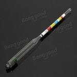 28cm Clear Glass Triple Scale Hydrometer for Home Brewing