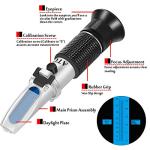 Handheld Wine Refractometer for Home Brewing