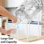 5 Gallon Glass Water Jug with Stand and Valves
