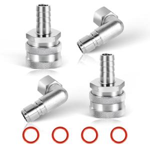 Stainless Steel Quick Disconnect Kit for Home Brewing