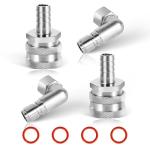 Stainless Steel Quick Disconnect Kit for Home Brewing