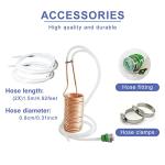 YUEWO 26 ft Copper Wort Chiller for Brewing