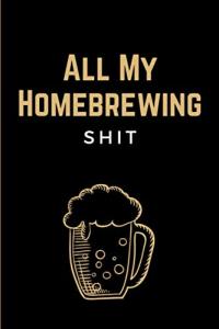Funny Homebrewing Journal and Beer Recipe Log