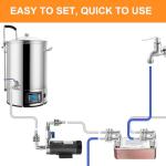 Stainless Steel Quick Disconnect Kit for Home Brewing