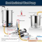 Magnetic Drive Wort Pump for Home Brewing