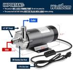 Magnetic Drive Wort Pump for Home Brewing