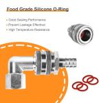 Stainless Steel Quick Disconnect Kit for Home Brewing